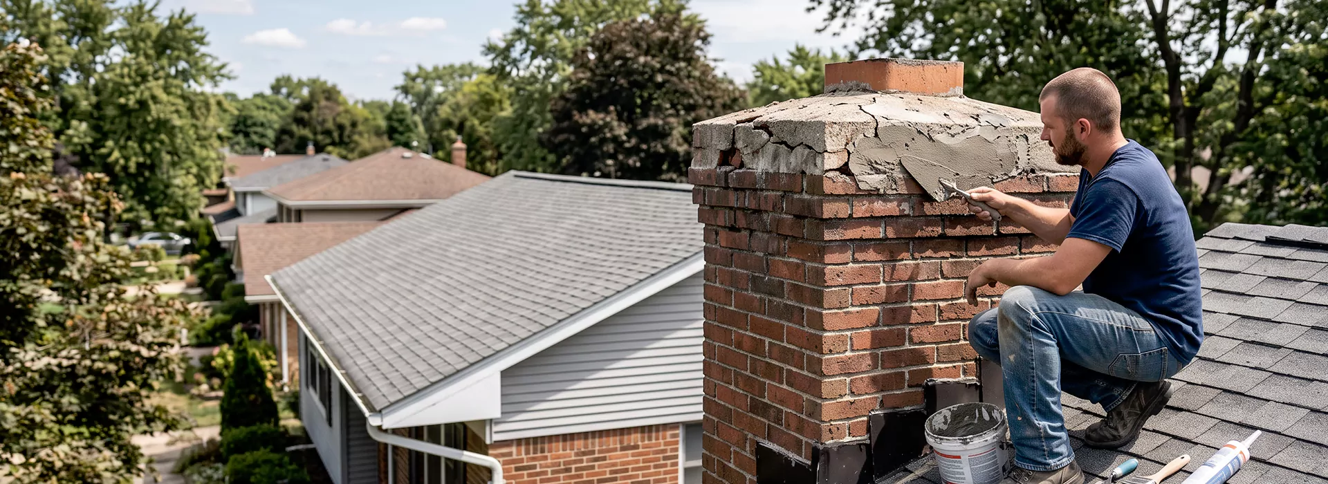 Chimney Crown Repair Bridgewater, NJ
