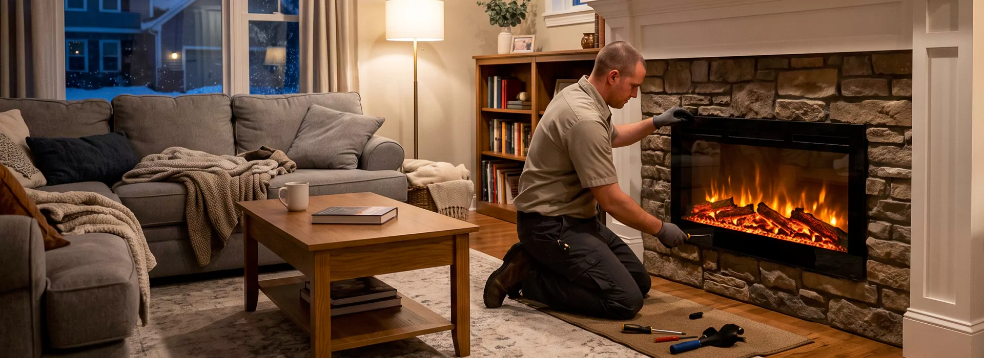 Electric Fireplace Installation Bridgewater in Bridgewater