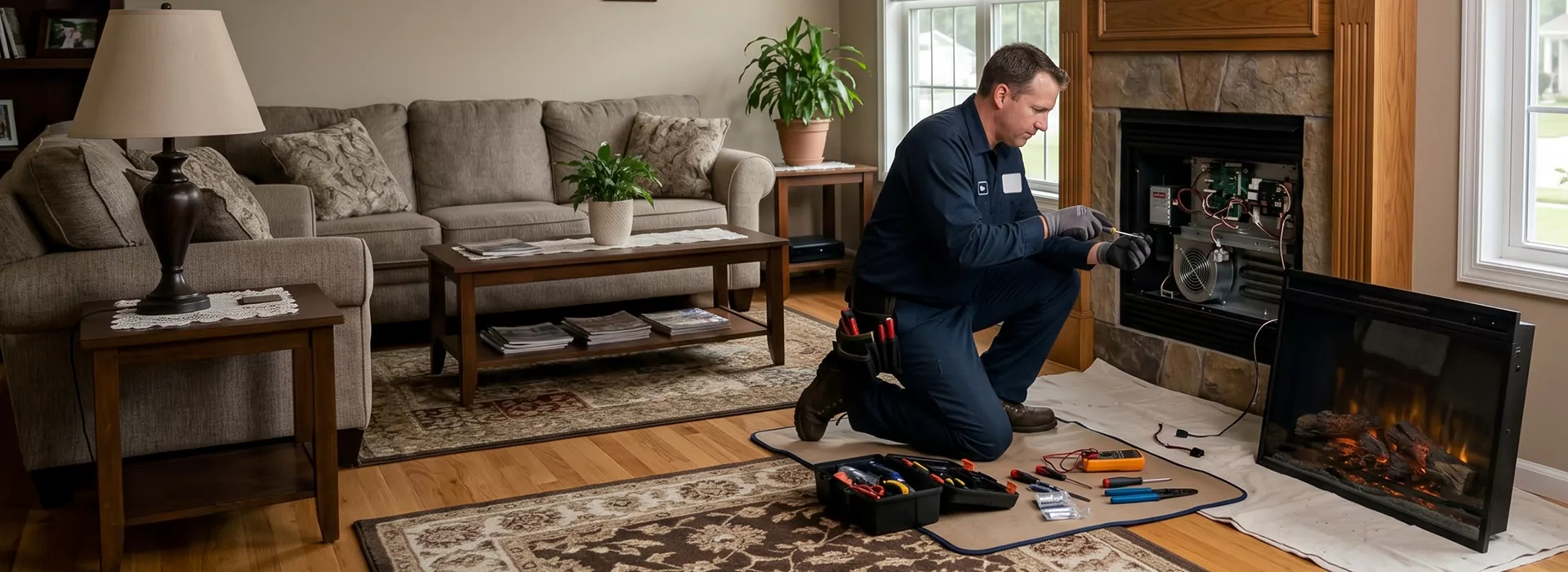 Electric Fireplace Repair in Bridgewater, NJ