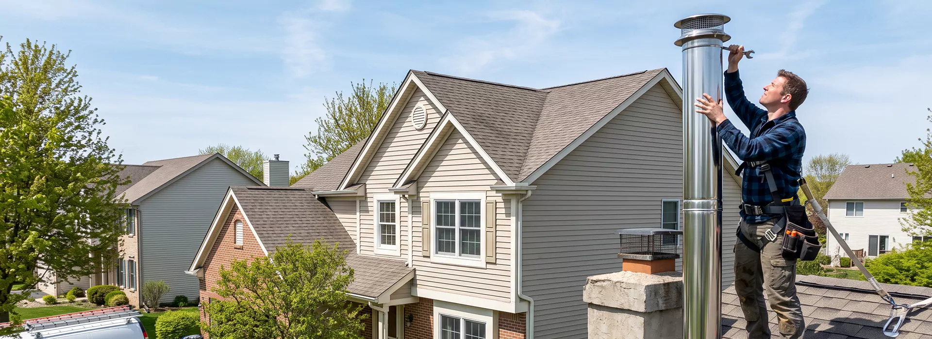 Metal Chimney Installation in Bridgewater