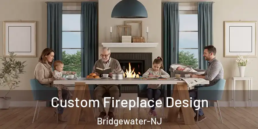  Custom Fireplace Design Bridgewater-NJ