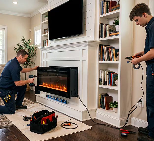 Certified Electric Fireplace Installation Company: Your Local Electric Fireplace Contractors in Bridgewater, NJ!