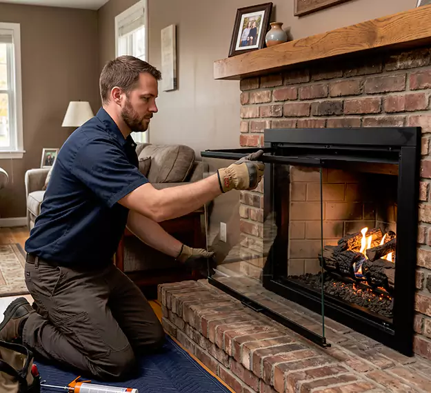 Certified Fireplace Glass Installation Company: Your Local Fireplace Glass Door Installer in Bridgewater, NJ