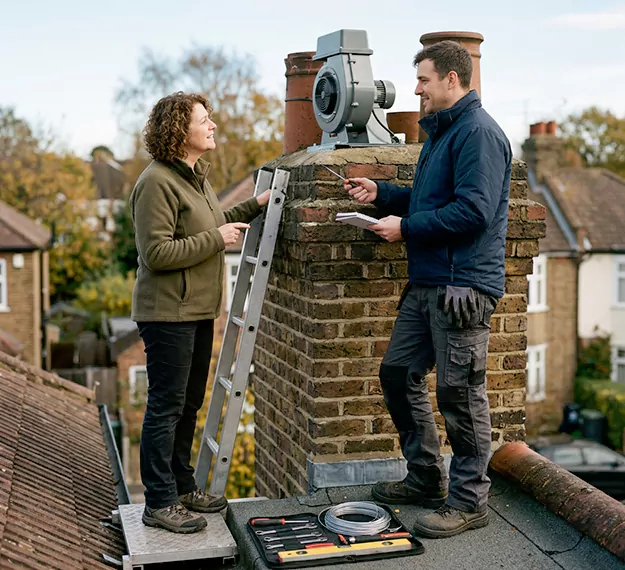 Why Bridgewater, NJ Homeowners Choose Our Chimney Fan Installation Team?