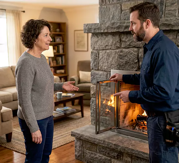 Why Homeowners Choose Our Fireplace Door Installation Team in Bridgewater, NJ?