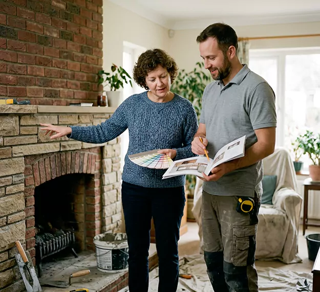 Why Bridgewater Homeowners Choose Our Fireplace Makeover Team?