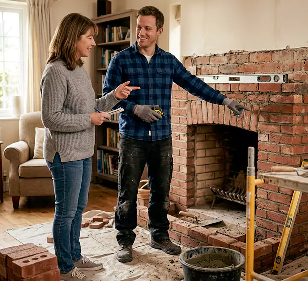 Why Bridgewater, NJ Homeowners Choose Our Fireplace Rebuild Team?