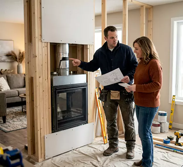 Why Bridgewater Homeowners Choose Our Prefab Fireplace Installation Team?