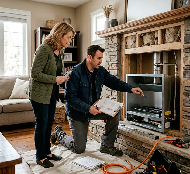 Why Bridgewater, NJ Homeowners Choose Our Propane Fireplace Installation Team?