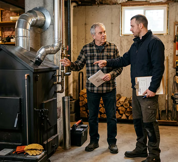 Why Bridgewater Homeowners Choose Our Wood Furnace Installation Team?