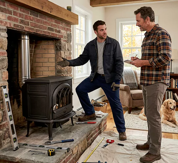 Why Bridgewater Homeowners Choose Our Wood Stove Installation Team?