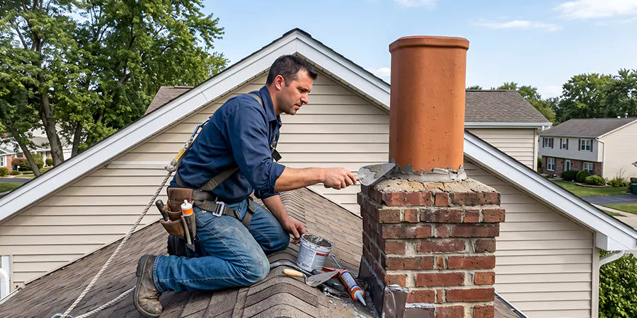 Chimney Pot Leak Repair Bridgewater