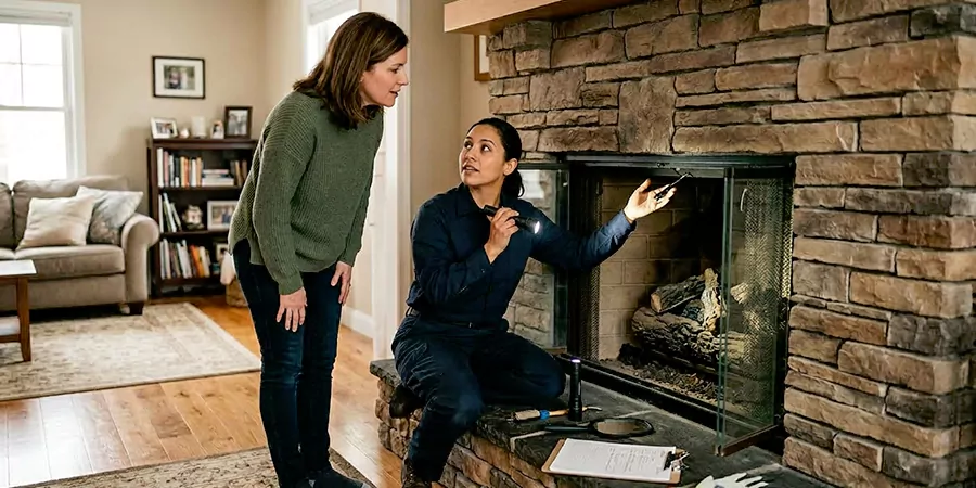 Home Fireplace Safety Inspection Bridgewater