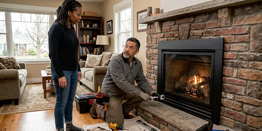 Fireplace and Log Fire Installation Bridgewater