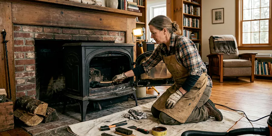 Wood Stove Restoration Bridgewater